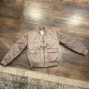Girls Abercrombie bomber jacket